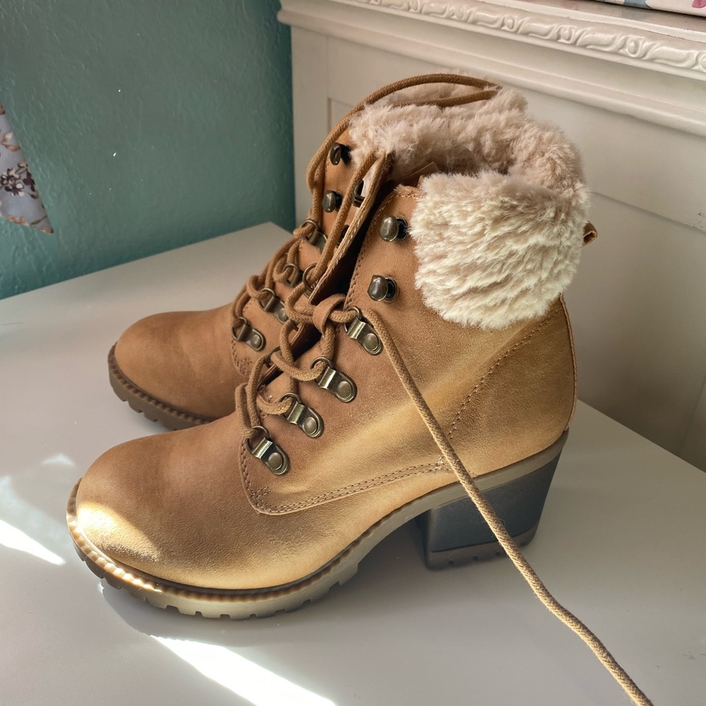 Faux Fur Boots